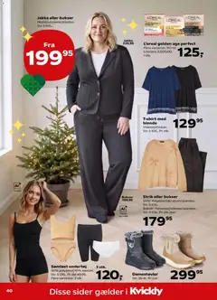 Kvickly -Tilbudsavis uge 44 gyldig fra 30/10/2026 | Side: 46 | Produkter: T-shirt, Sweater, Jakke, Undertøj
