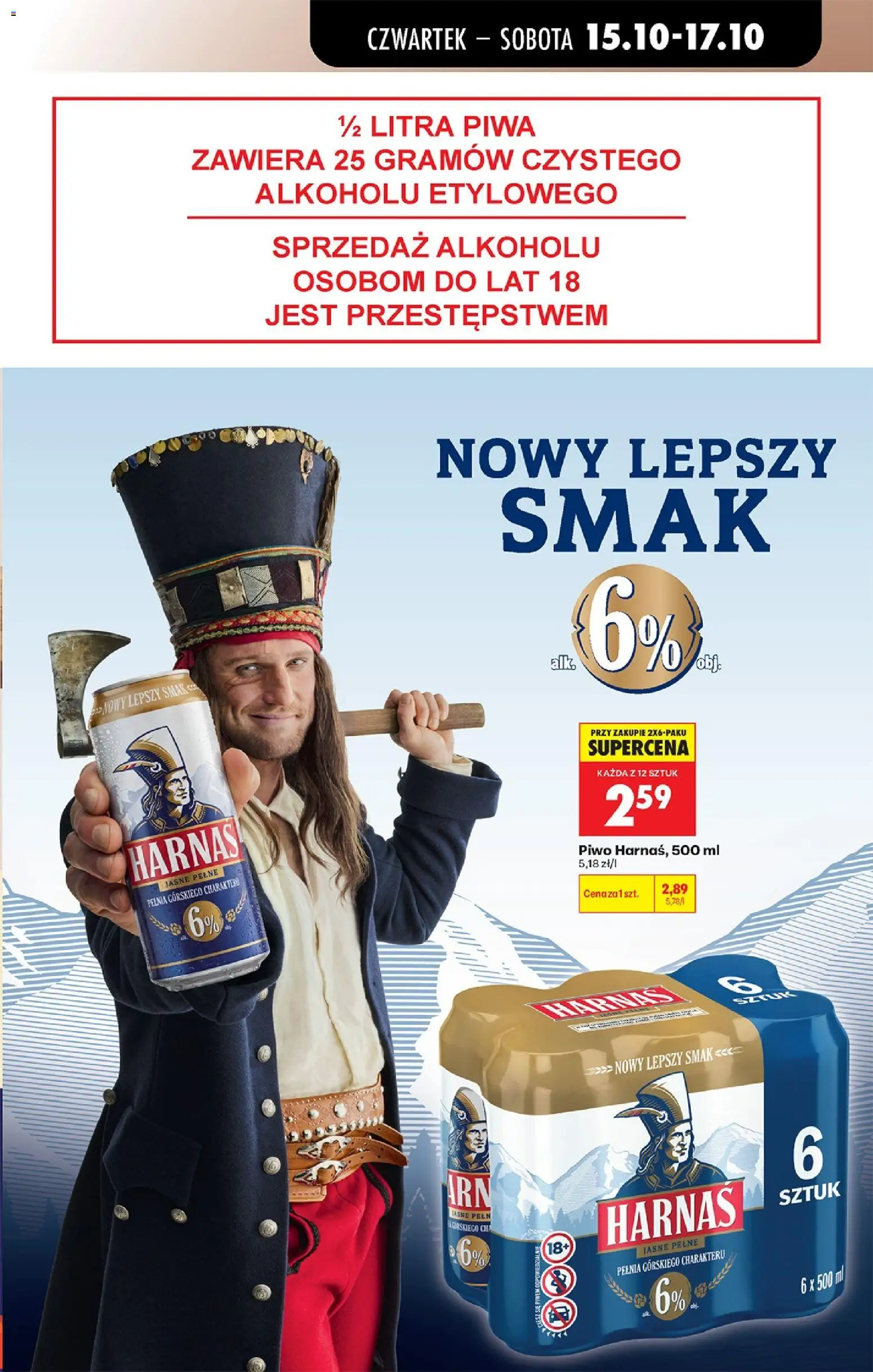 Biedronka Polsko leták - Codziennie niskie ceny od 15.10.2026 | Strana: 73