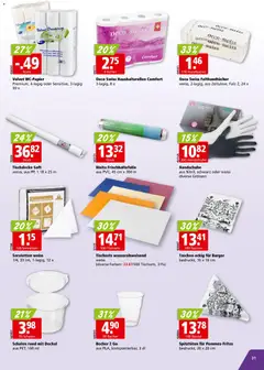 Aligro aktionen Chavannes, Matran, Genf, Sitten ab 18.05.2026 gültig | Seite: 31 | Produkte: Toilette, Burger, Handschuhe