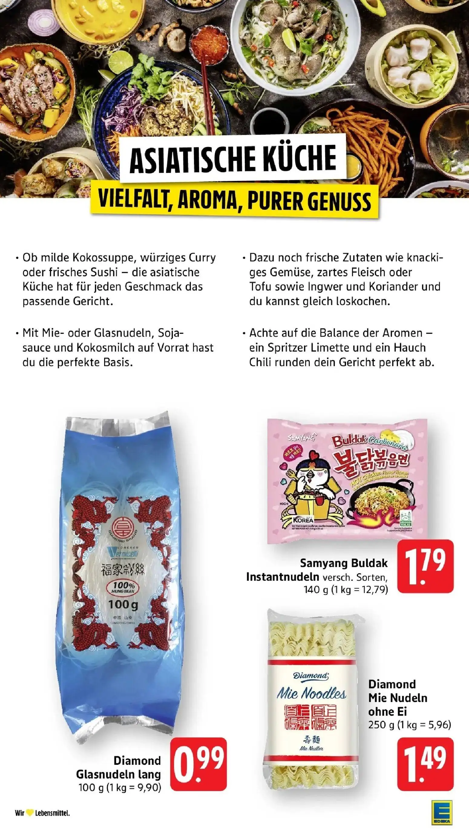 Edeka Prospekt Eppstein (ab 31.08.2026) » Angebote Online | Seite: 30 | Produkte: Kokosmilch, Chili, Limette, Nudeln