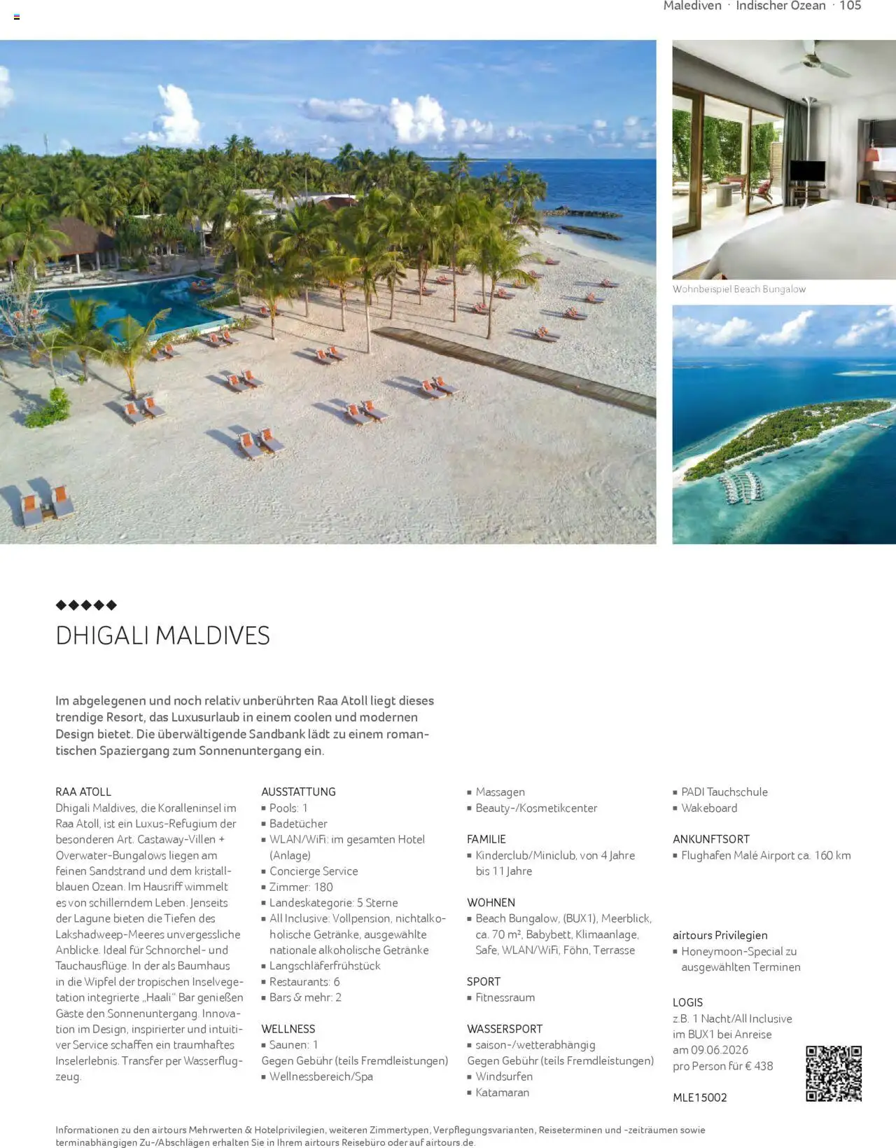 TUI airtours Katalog  Erstklassige Fernreisen 2025/26 – gültig ab 01.11.2025 | Seite: 105 | Produkte: Klimaanlage