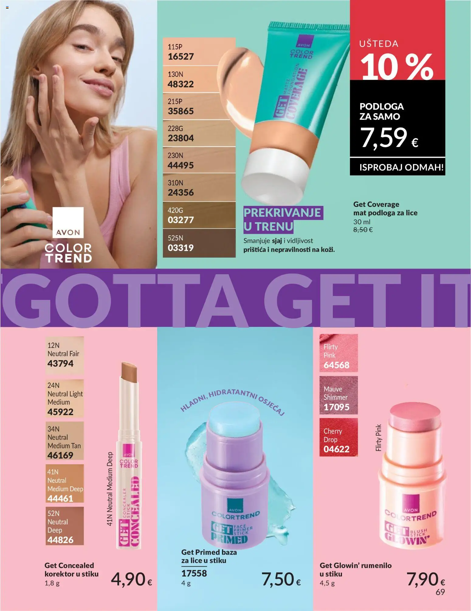 Avon katalog | vrijedi od 01.05.2026 | Stranica: 69