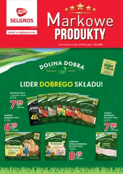 Pogląd oferty "Selgros cash&carry gazetka - Markowe produkty" - ważna od 21.05.2026