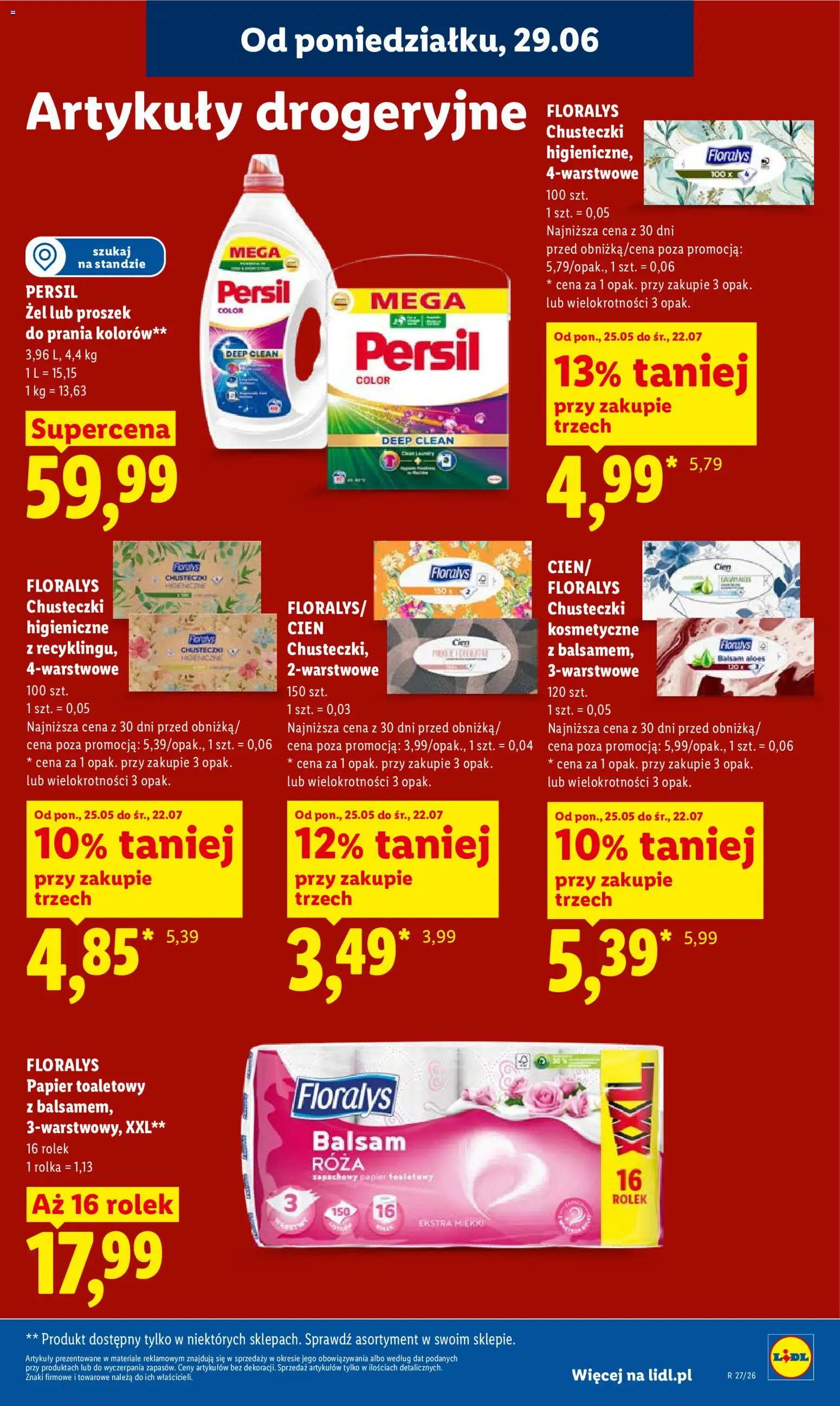 Lidl Polsko leták od 29.06.2026 | Strana: 81 | Produkty: Cien, Persil