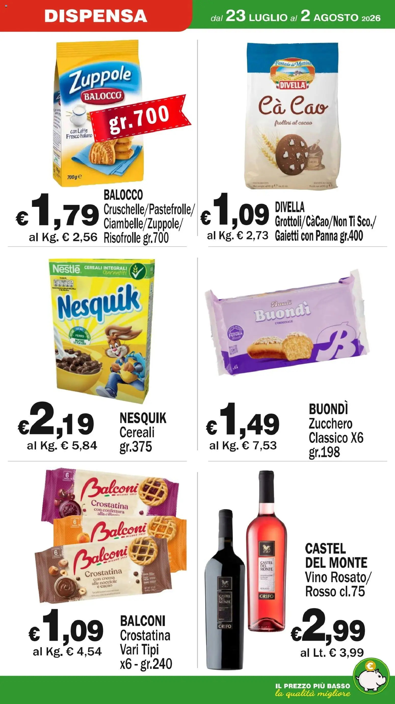 Volantino Primo Prezzo del 23/07/2026 | Pagina: 6