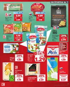 Kaufland SK akciós újság - amely érvényes a következő dátumtól: 2026.07.16. | Oldal: 31