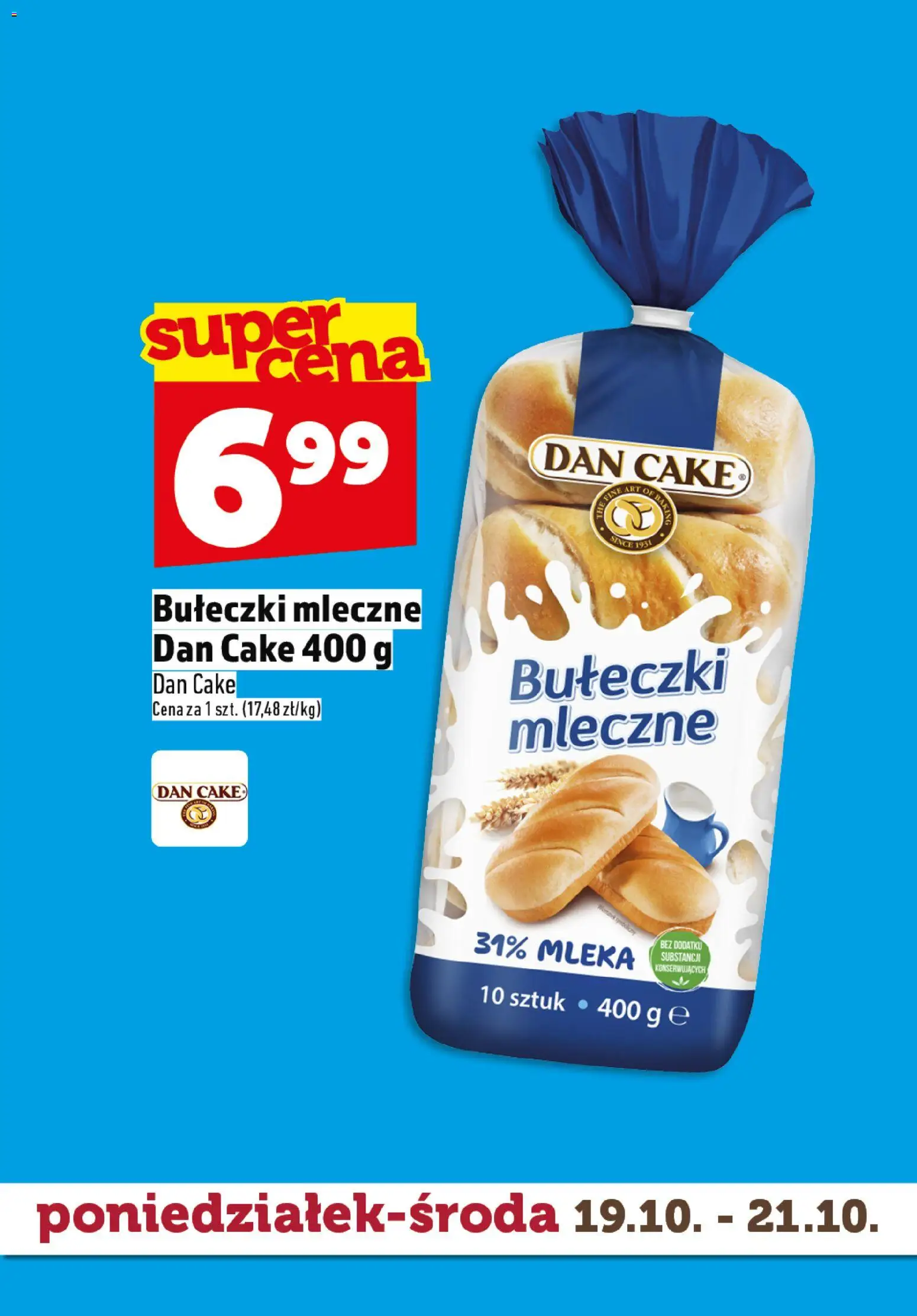 Topaz gazetka - Superstart tygodnia od 19.10.2026 | Strona: 3 | Produkty: Mleka