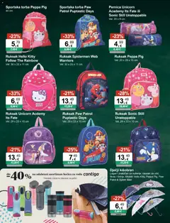 KTC Katalog igračke i tekstil - Pregled kataloga iz trgovine KTC, vrijedi od 26.08.2026 | Stranica: 3 | Proizvodi: Pernica, Ruksak, Kišobran, Torba