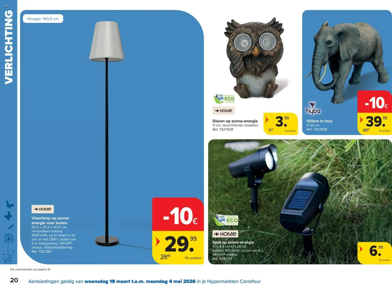 {H1} | Pagina: 20 | Producten: Kabel, Verlichting, Batterij