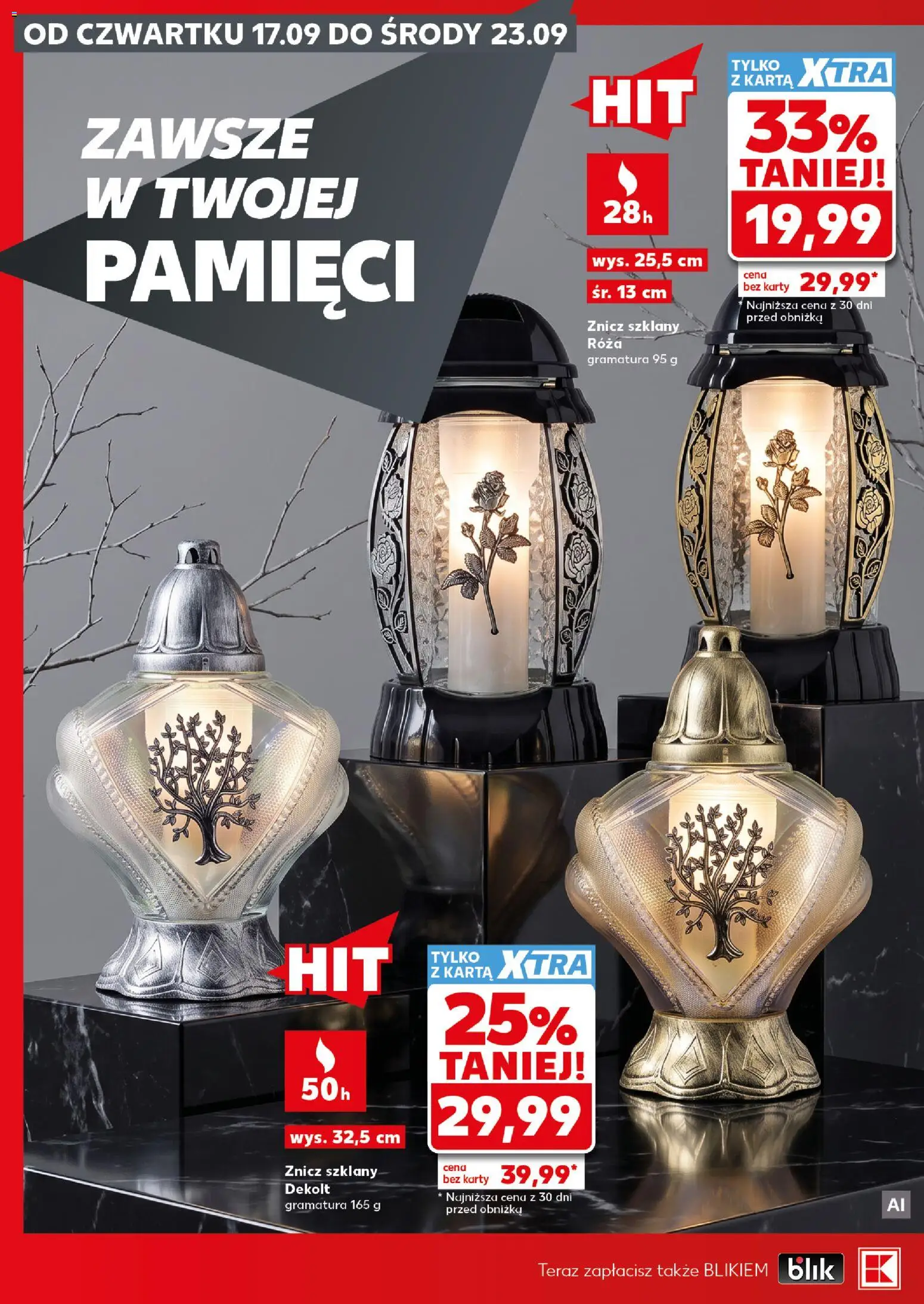 Kaufland Polsko leták - Katalog znicze od 17.09.2026 | Strana: 6 | Produkty: Karty