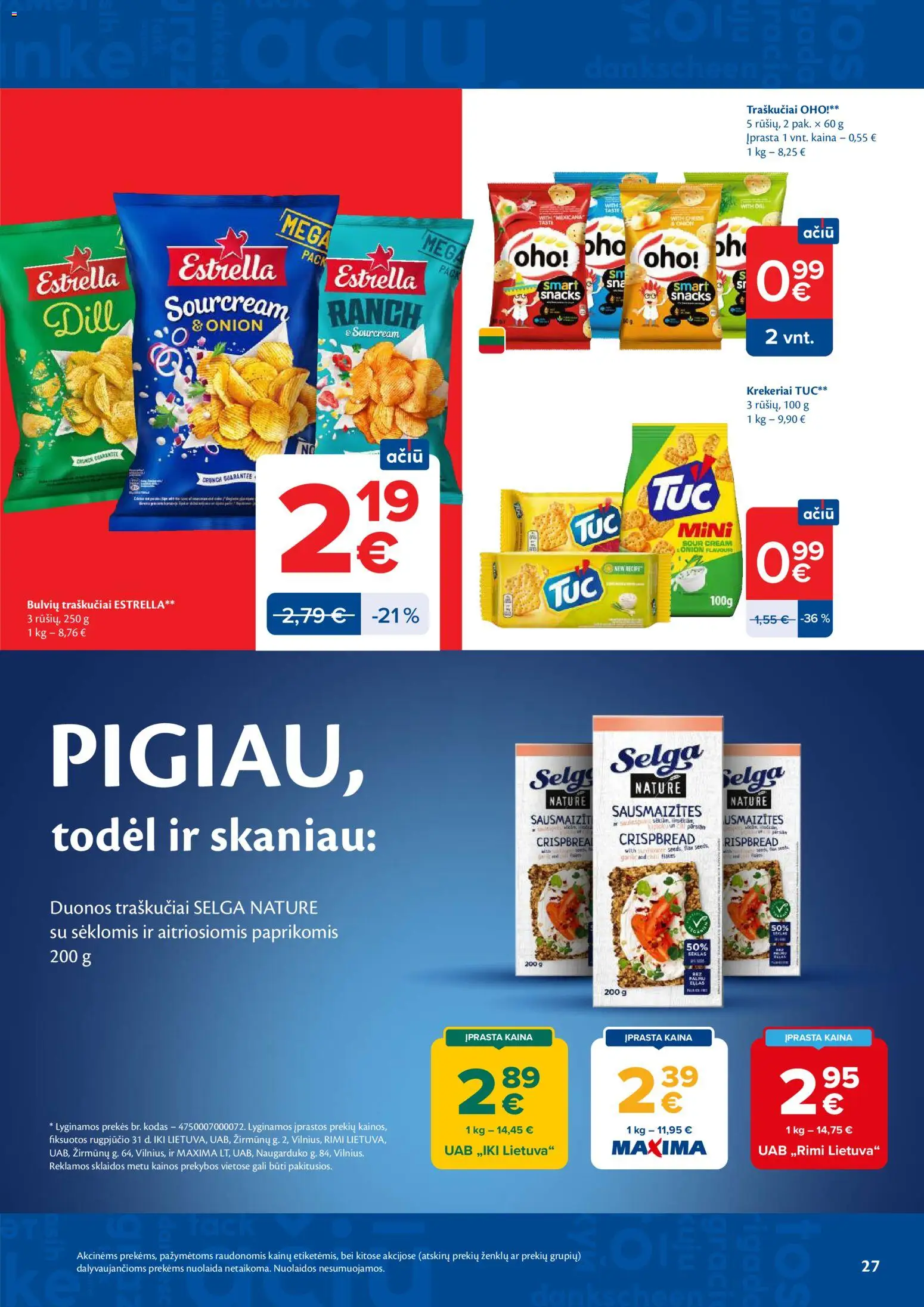 MAXIMA akcijos nuo 2026.09.08 | Puslapis: 27 | Prekių: Traškučiai