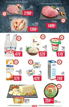 COOP - Szuper Plus / Alföld Pro-Coop Zrt. - amely érvényes a következő dátumtól: 07.05.2026 | Oldal: 3 | Termékek: Rögös túró, Tej, Sajt, Tejföl