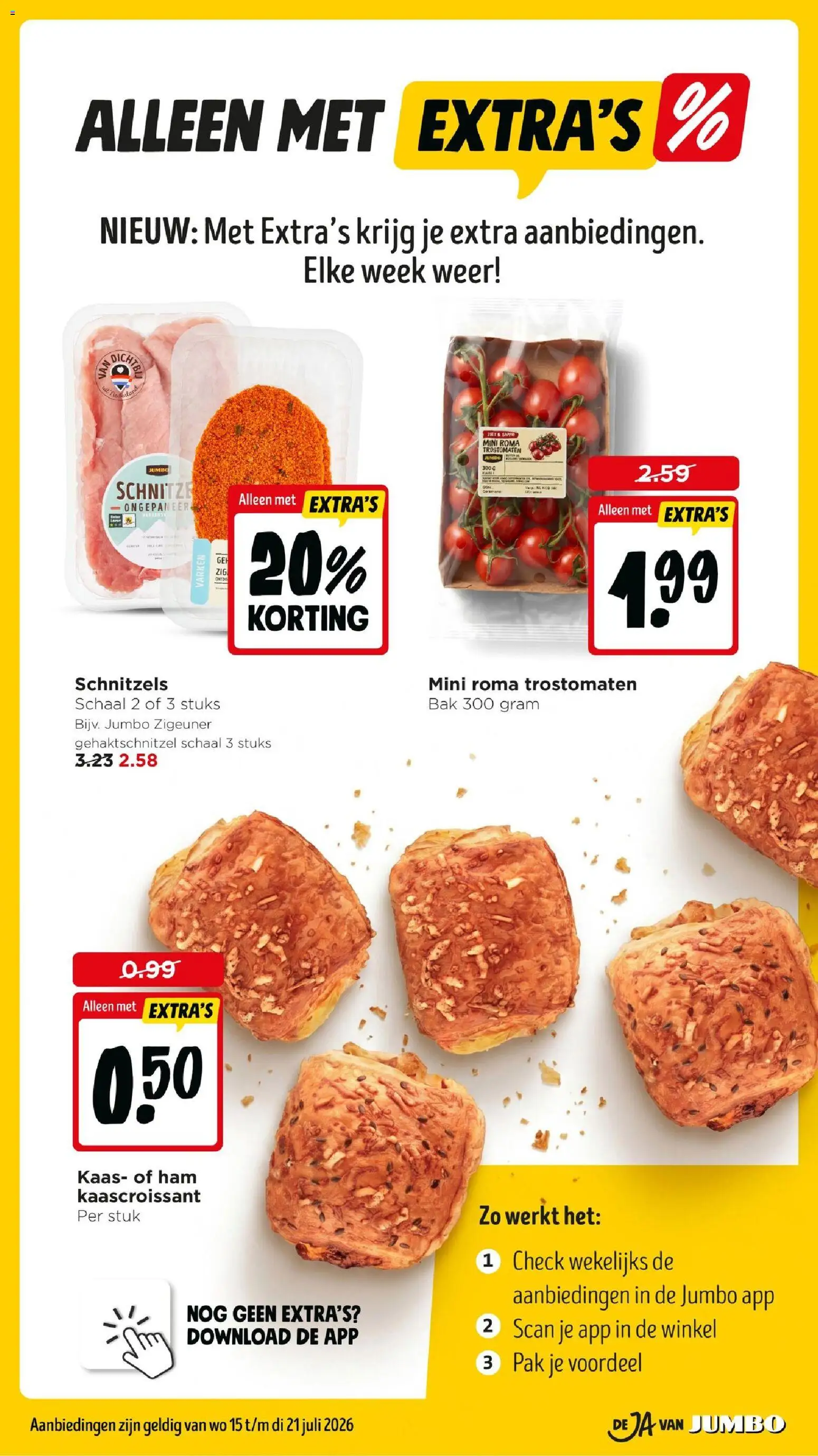 {H1} | Pagina: 11 | Producten: Croissant, Schaal, Schnitzel, Schnitzels
