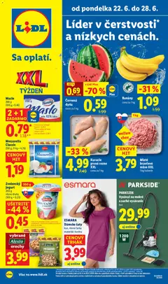 Lidl leták platný od 22.06.2026