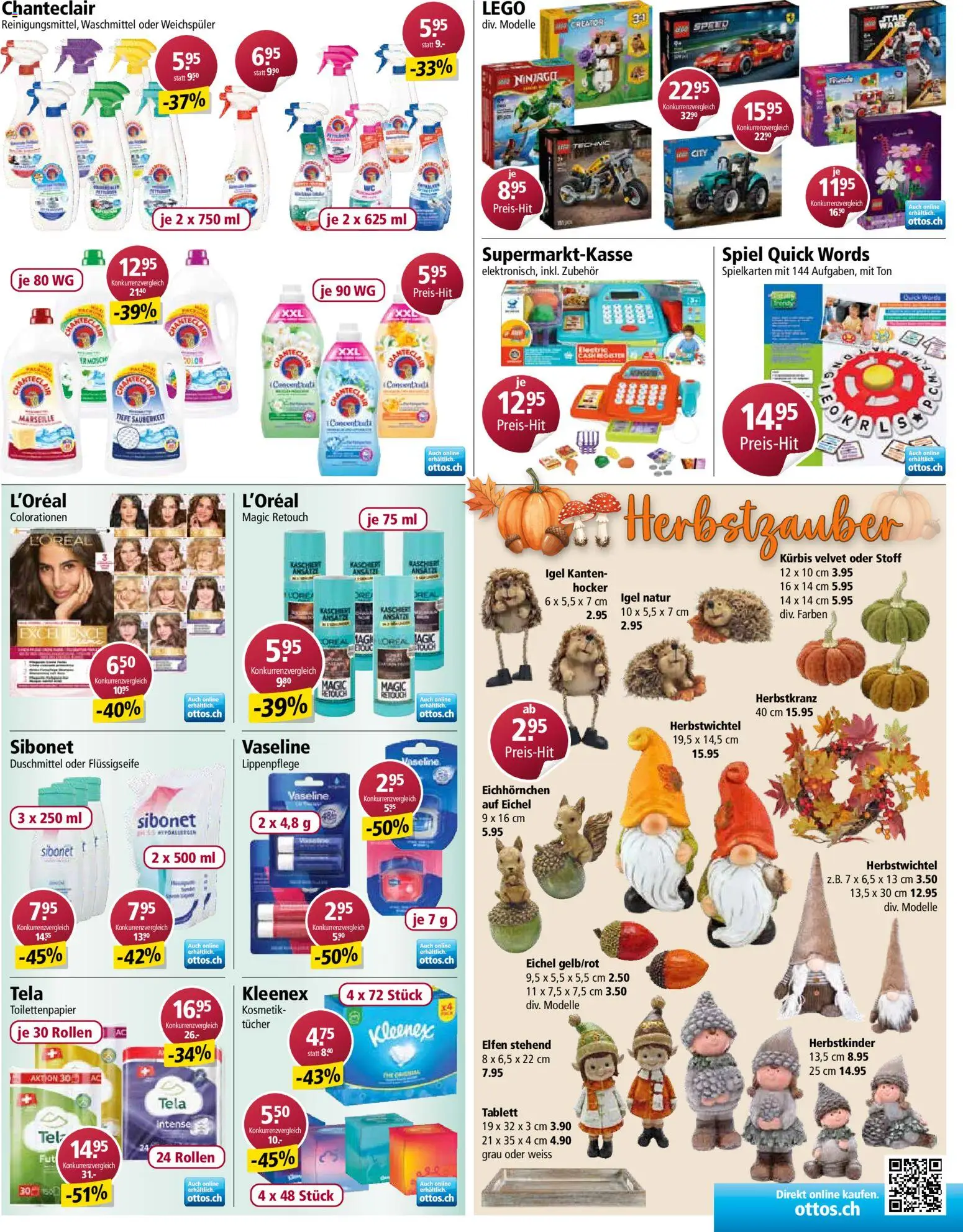 Otto's aktionen – gültig ab 18.08.2026 | Seite: 3 | Produkte: Weichspüler, Waschmittel, Spiel, Toilettenpapier