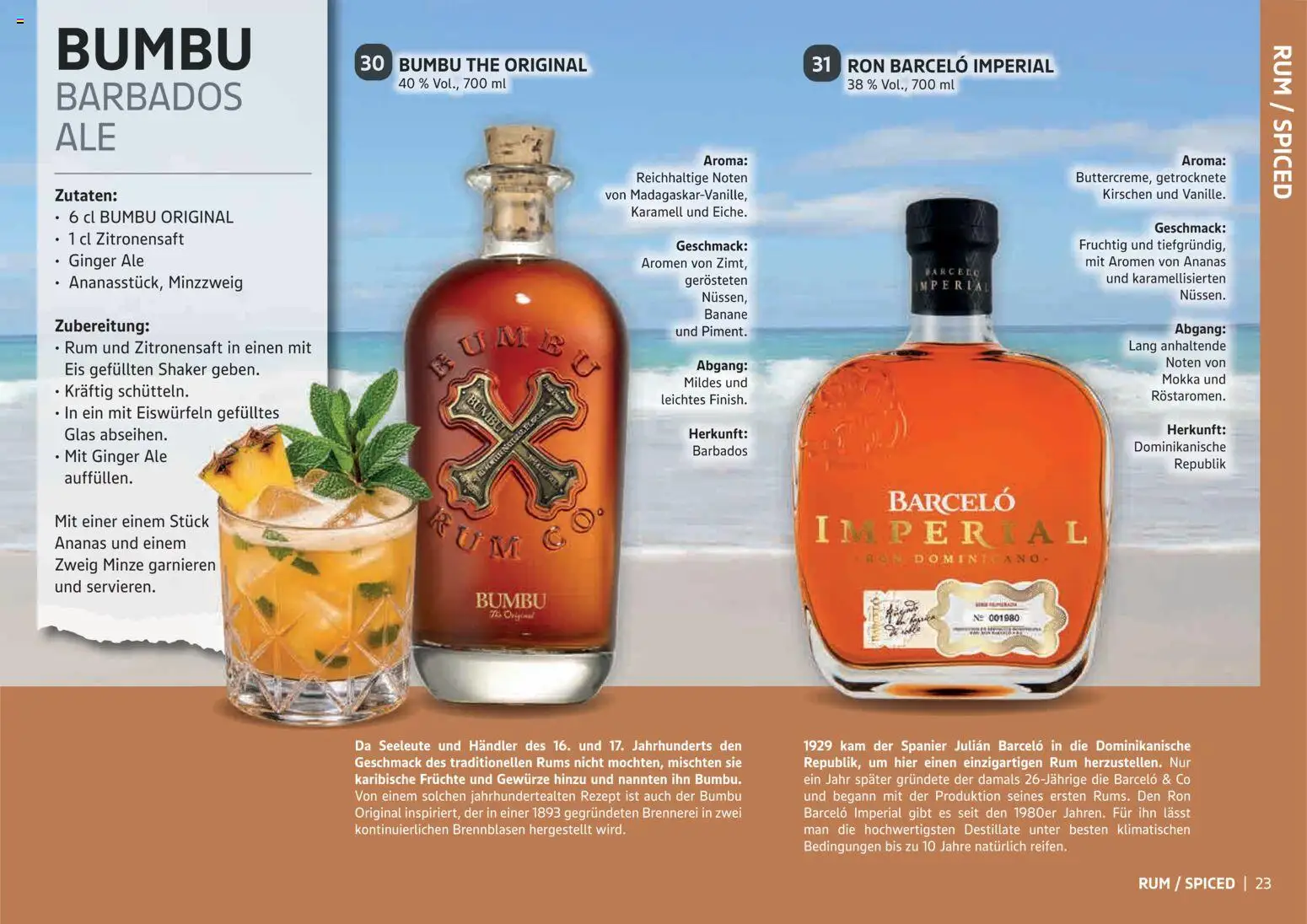 HERKULES Sonderbeilage 2 – gültig ab 29.10.2026 | Seite: 23 | Produkte: Rum, Ananas, Kirschen, Eis