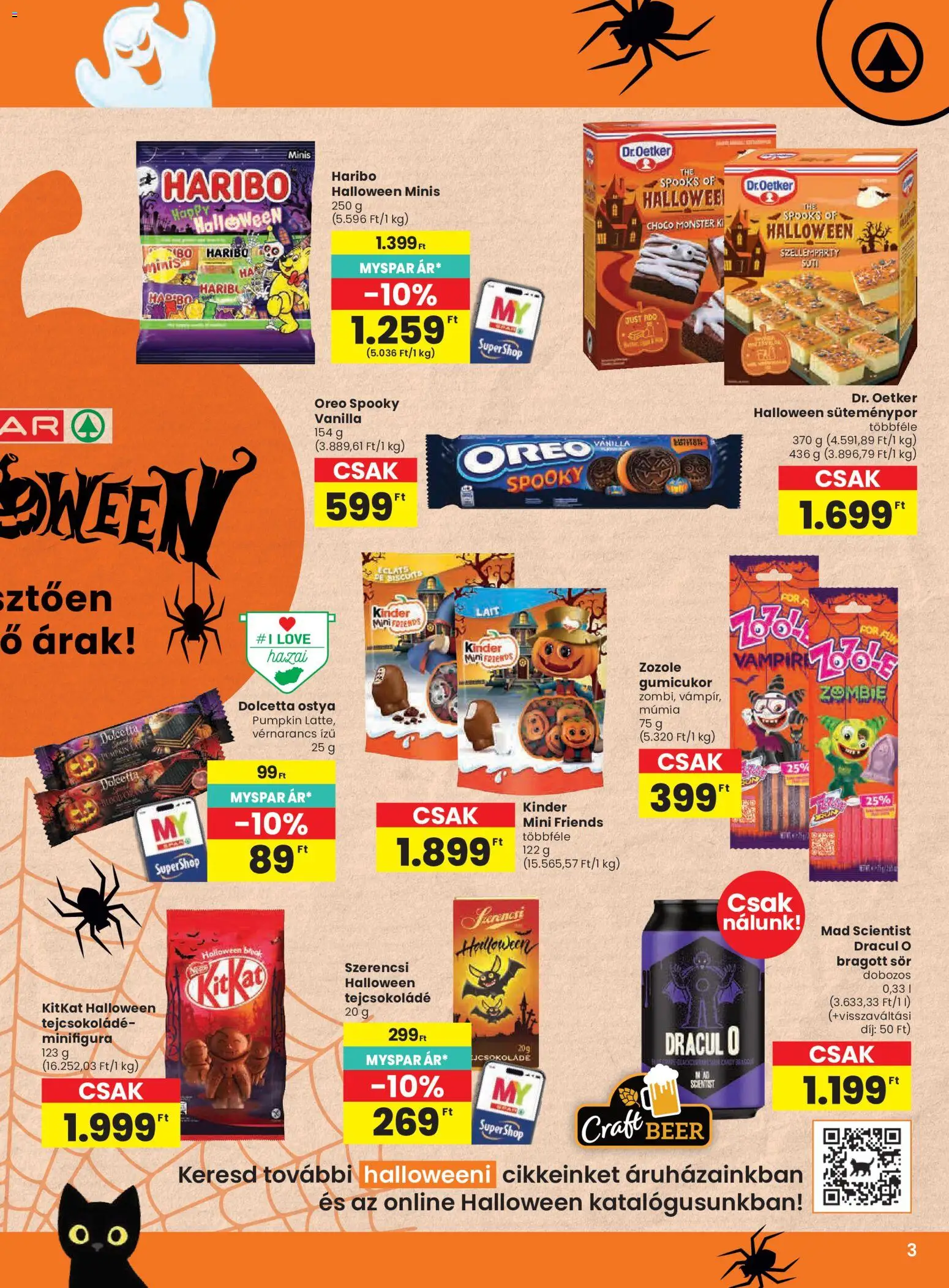 Spar akciós ujság - amely érvényes a következő dátumtól: 2026.10.01. | Oldal: 3