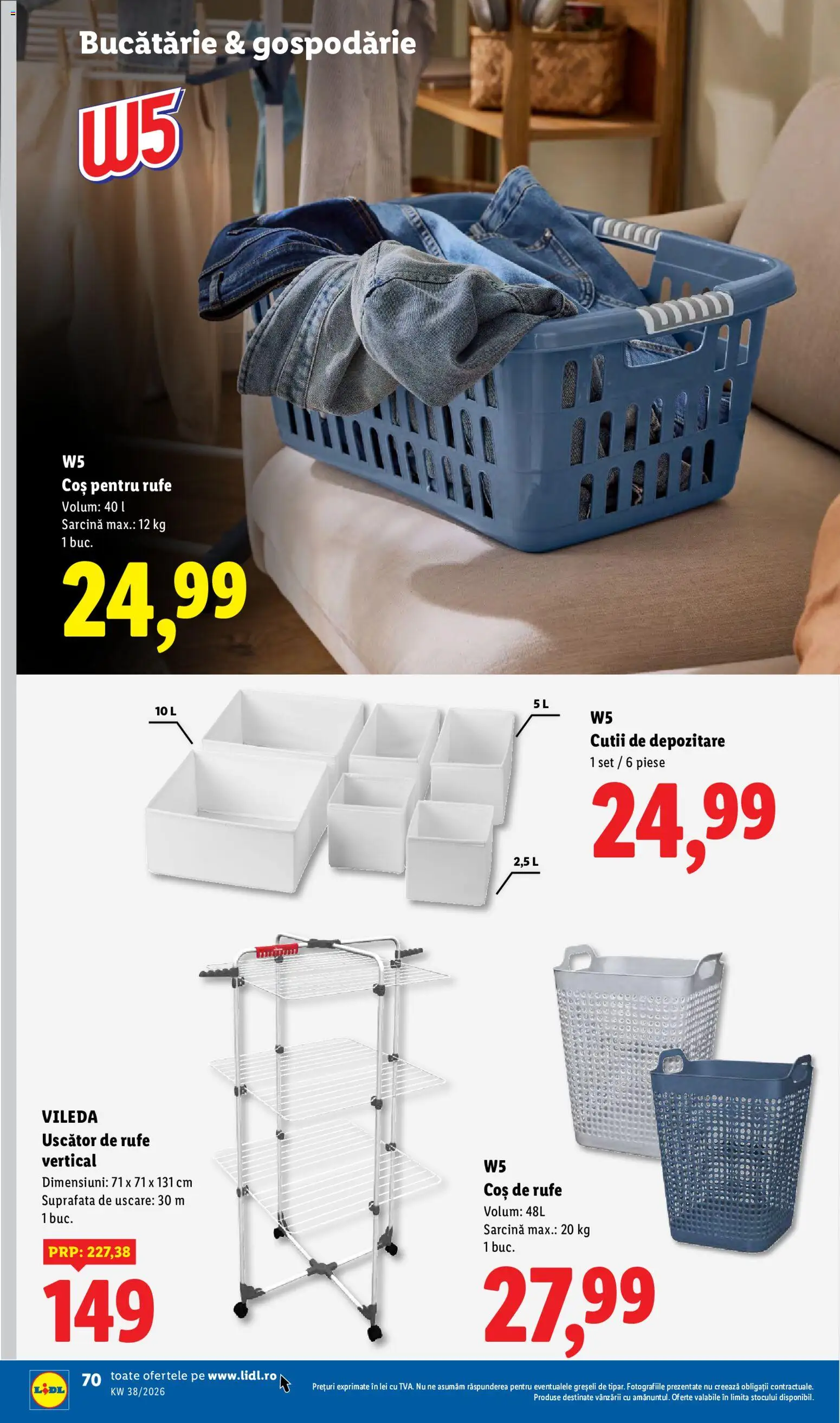 Noul catalog Lidl – valabil de la 14.09.2026 | Pagină: 70