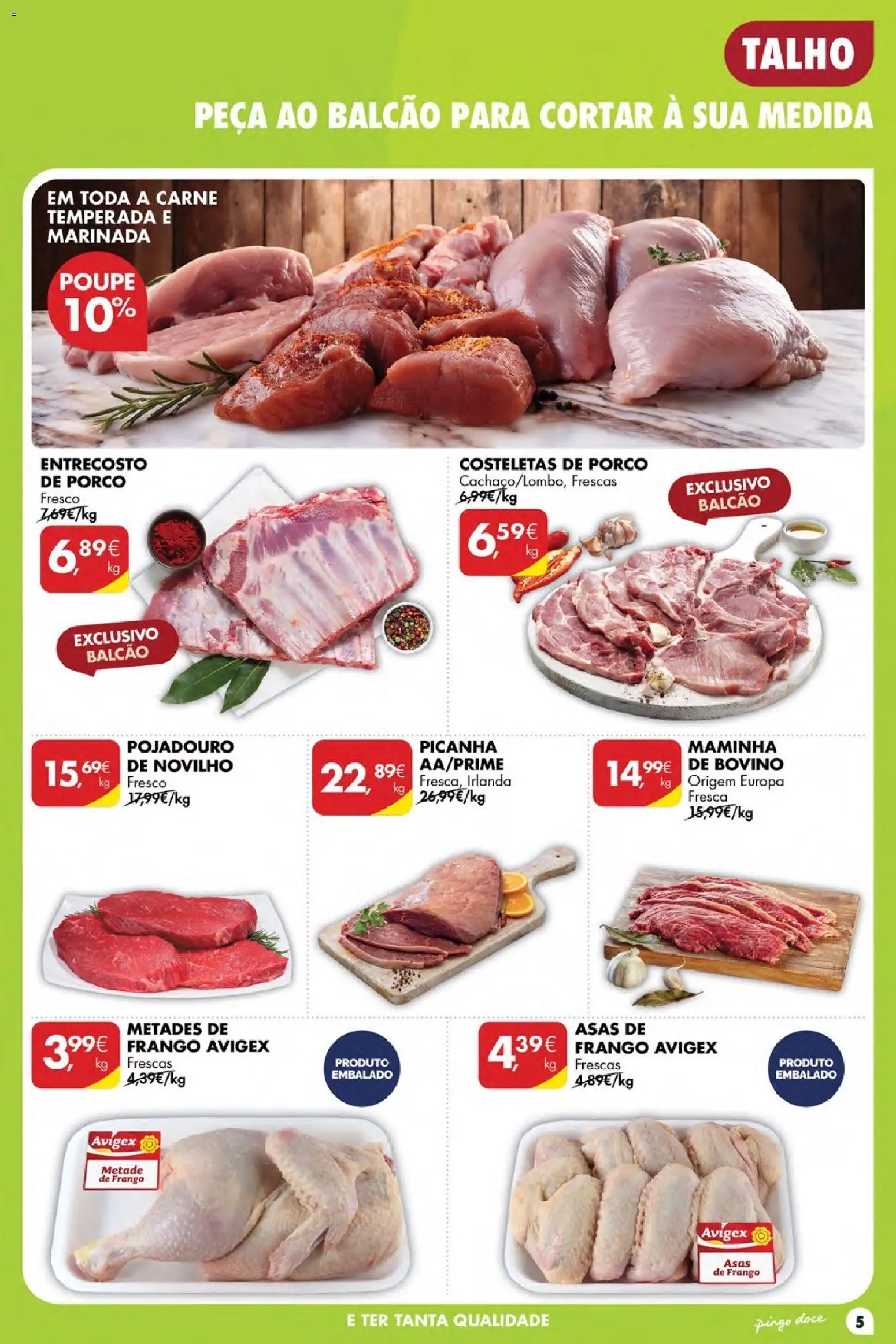 Pingo Doce Poupe Esta Semana Açores │ válido de 28.05.2026 | Página: 5 | Produtos: Asas de frango, Frango, Carne