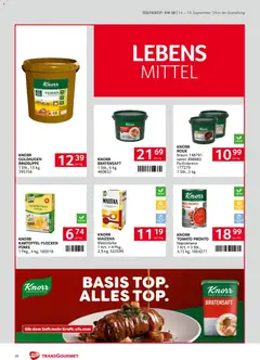 Transgourmet Zustellaktion ab 14.09.2026 gültig | Seite: 20