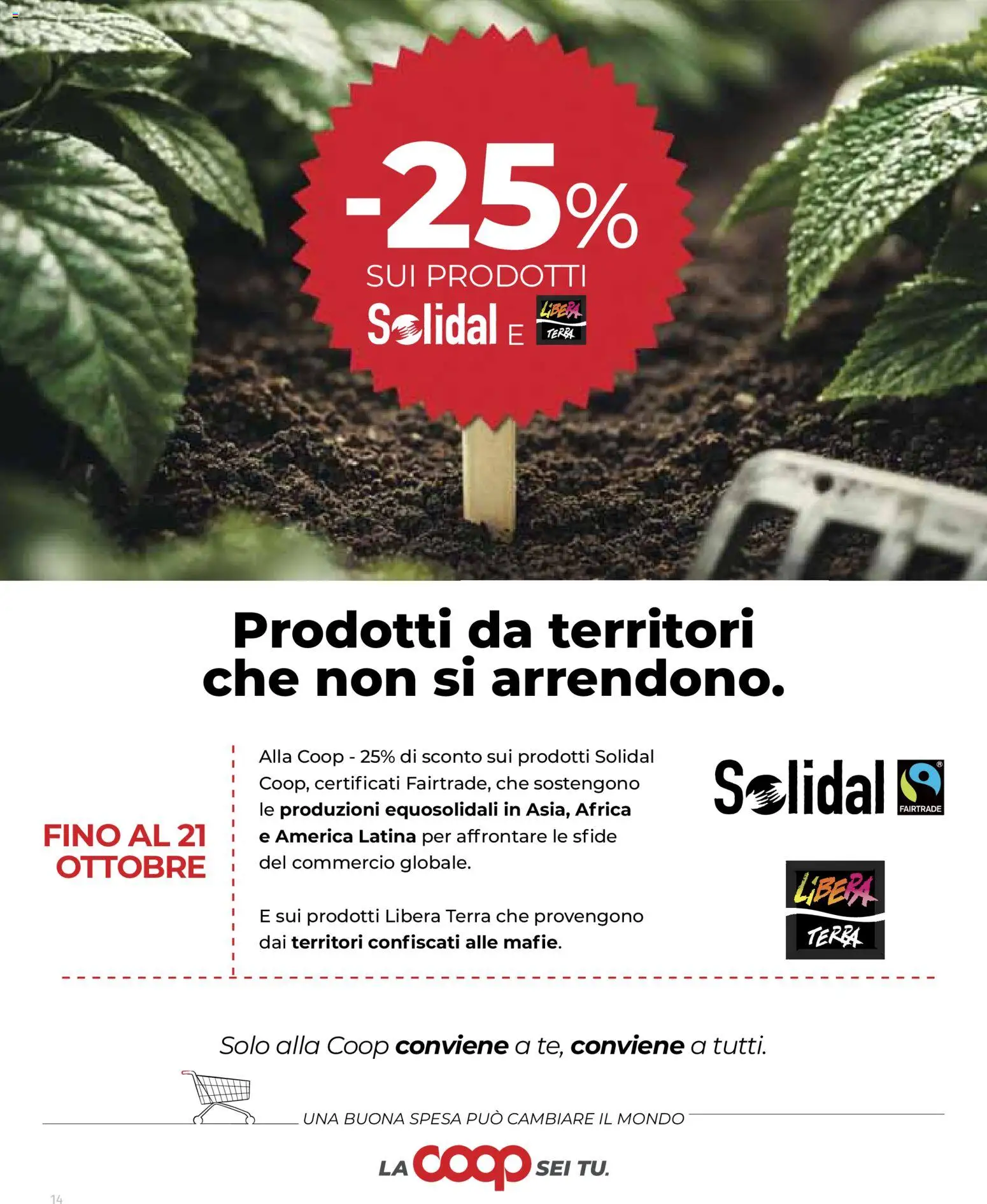 Volantino COOP del 15/10/2026 | Pagina: 14 | Prodotti: Terra