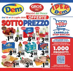 Anteprima del volantino DEM volantino valido a partire dal 10/07/2026