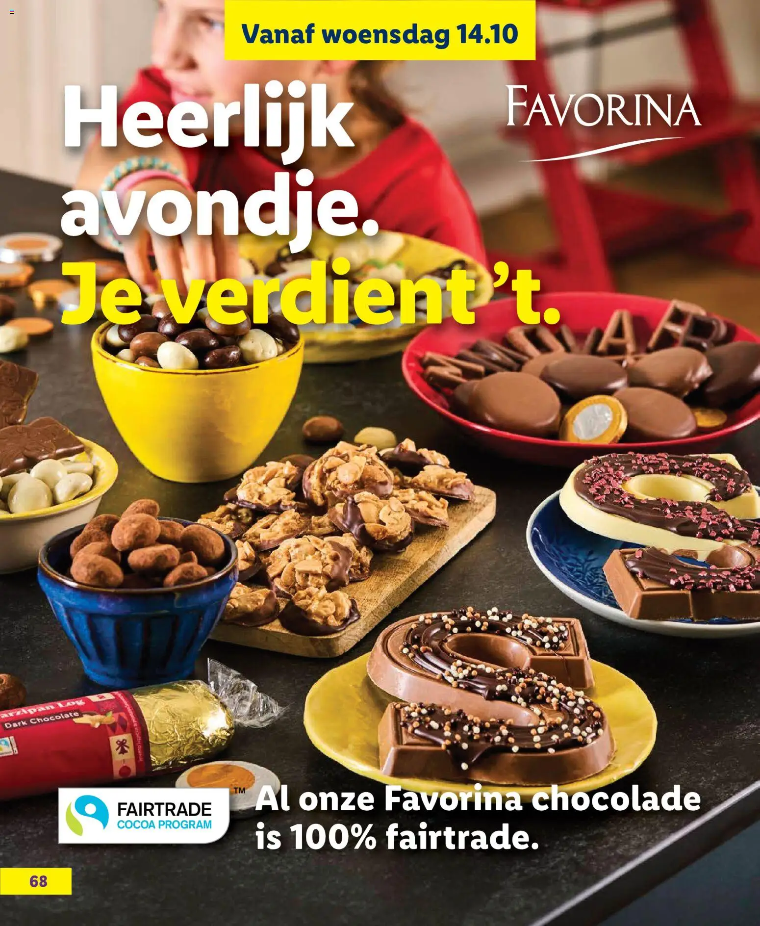 {H1} | Pagina: 68 | Producten: Chocolade