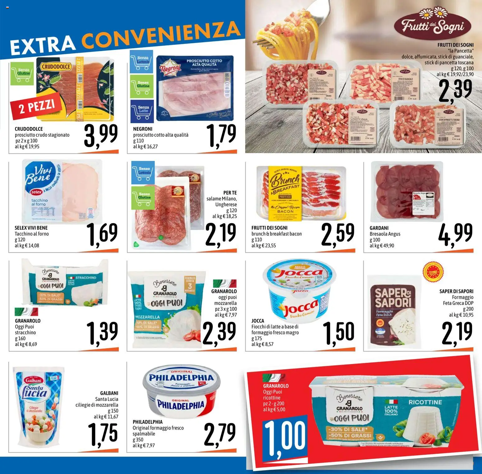 Volantino Emisfero del 27/08/2026 | Pagina: 17 | Prodotti: Prosciutto Crudo, Pancetta, Tacchino, Forno