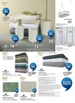 Ofertele JYSK valabile de la 24.04.2026 | Pagină: 23 | Produse: Telefon, Duș, Perdea, Covoraș de baie
