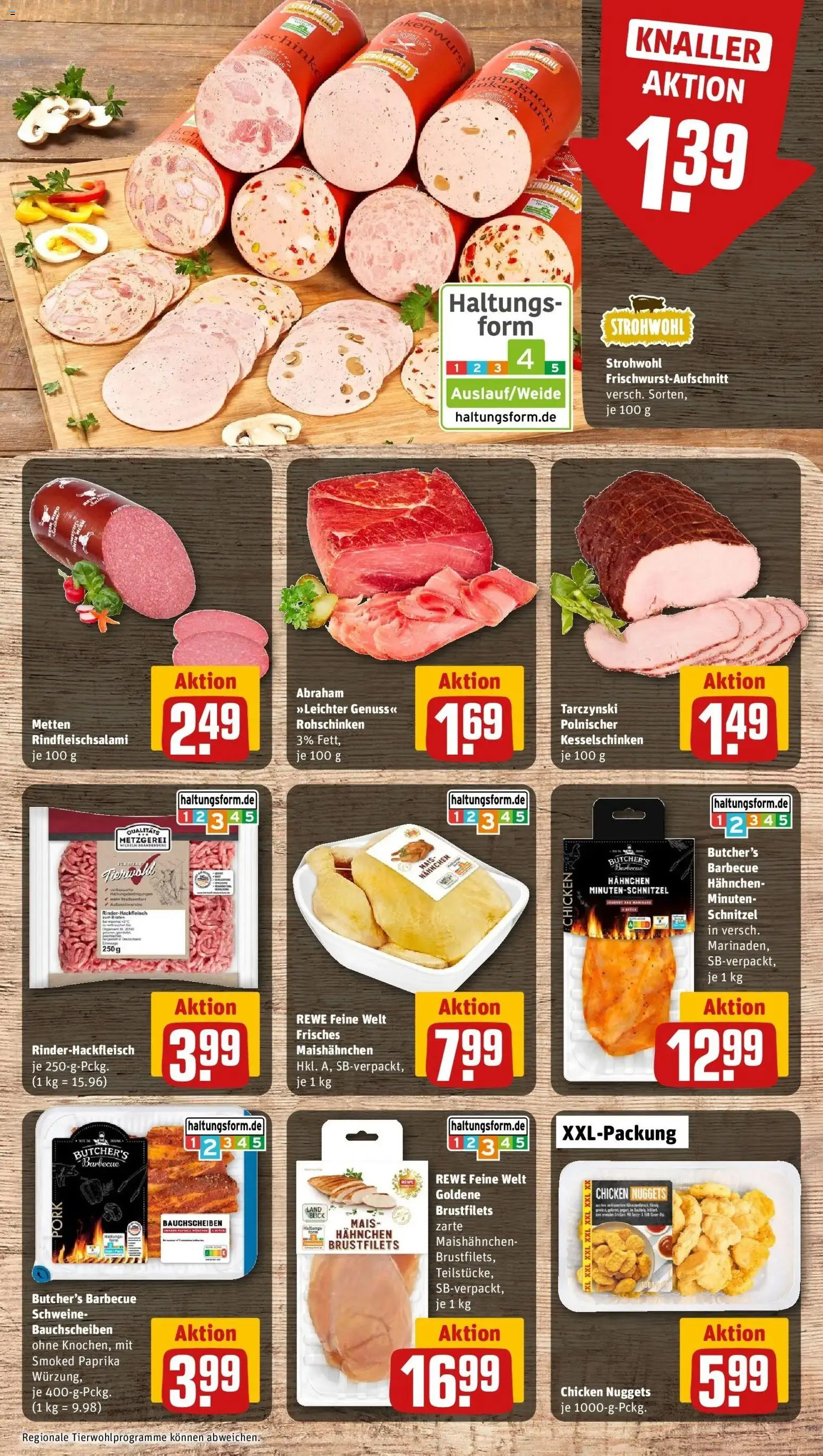 REWE Prospekt ab 10.08.2026 zum Blättern » Angebote | Seite: 6 | Produkte: Mais, Hahnchen, Schnitzel, Paprika