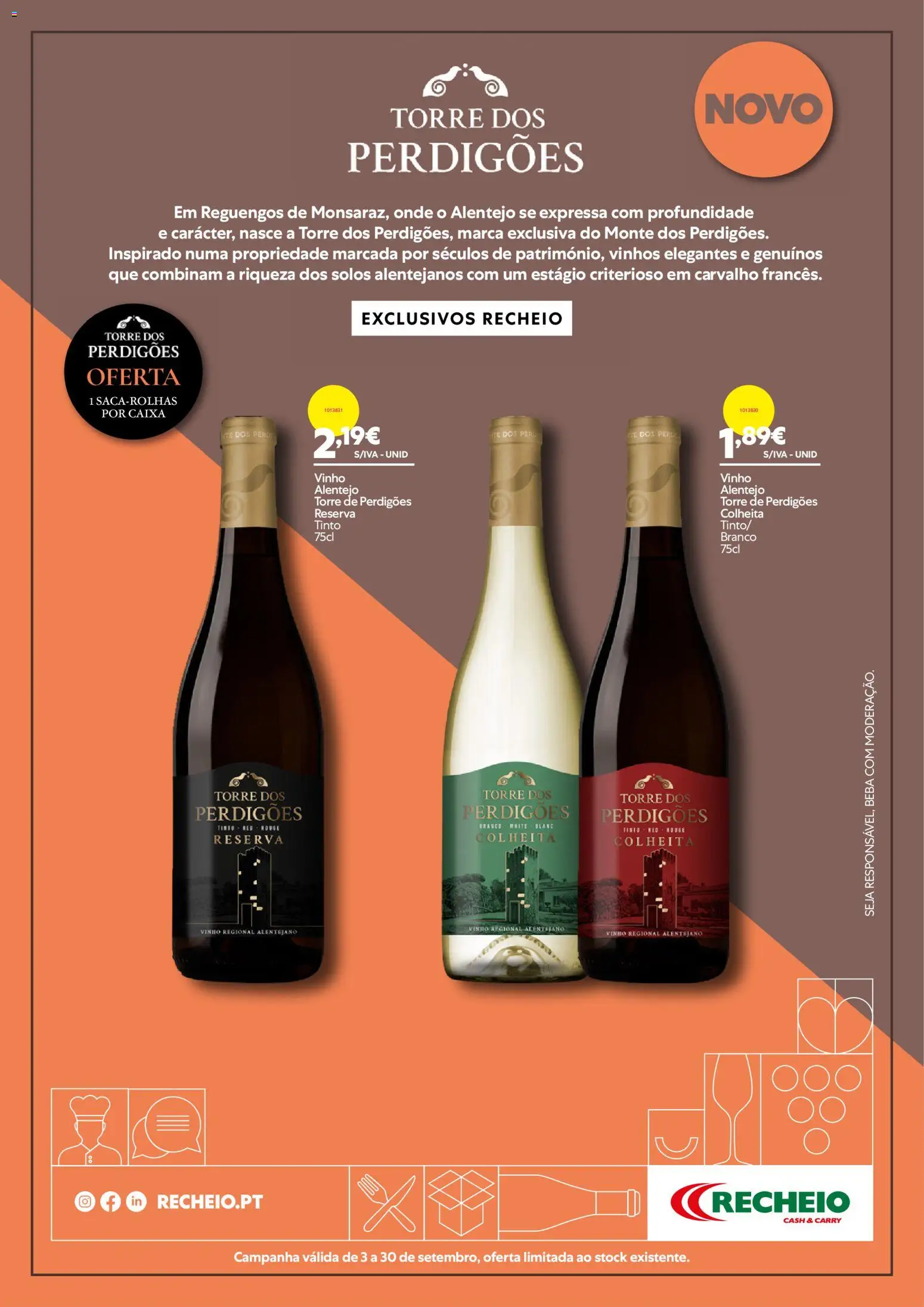 Recheio - Novo Catálogo de Vinhos │ válido de 03/09/2026 | Página: 64 | Produtos: Caixa, Vinho