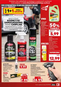 Pogląd oferty "Kaufland gazetka - Złap Okazje" - ważna od 17.09.2026 | Strona: 14 | Produkty: Kosmetyki, Cleaner, Płyn do spryskiwaczy, Zapach