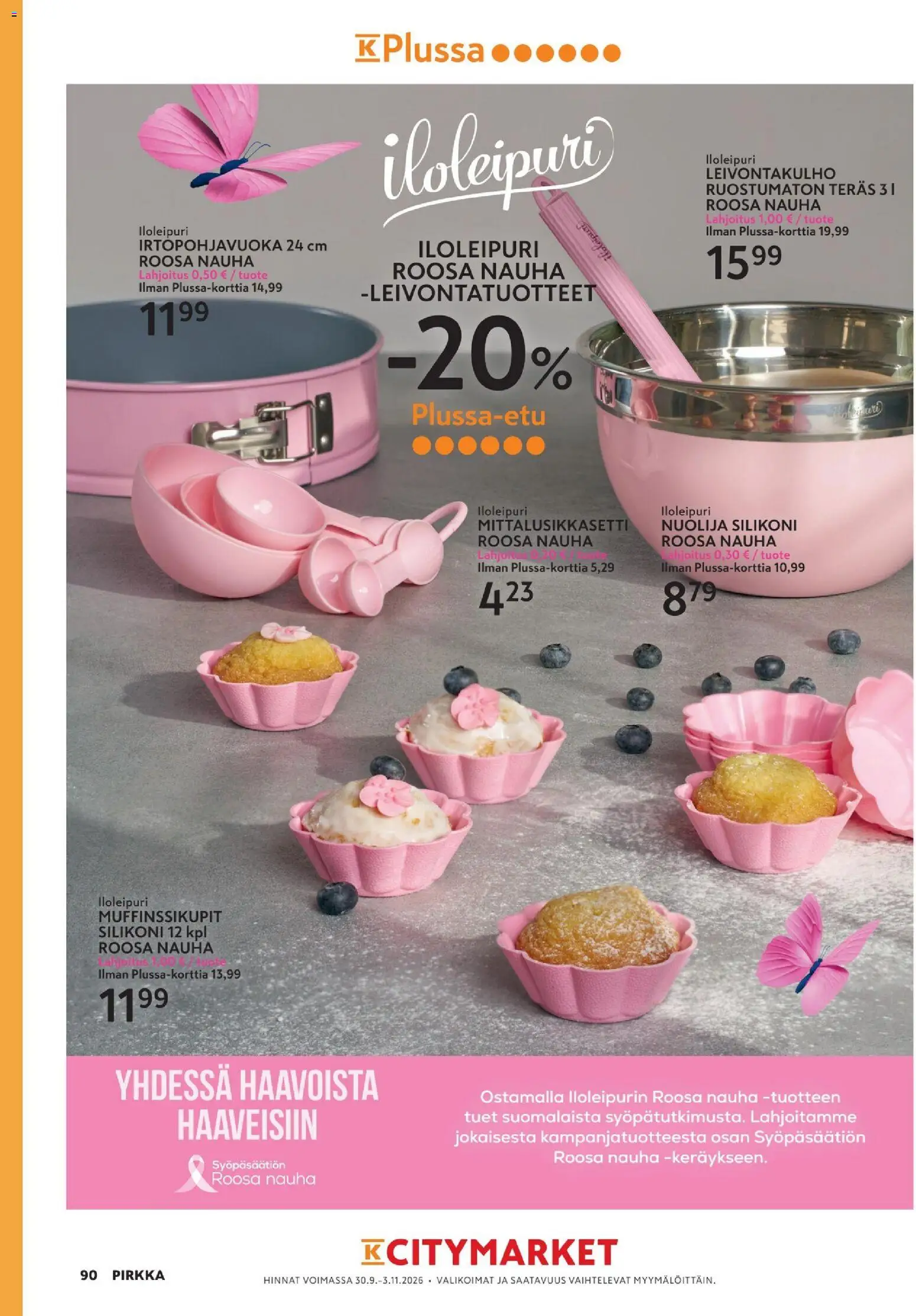 K-Citymarket Pirkka – voimassa 30/09/2026 alkaen | Sivu: 90