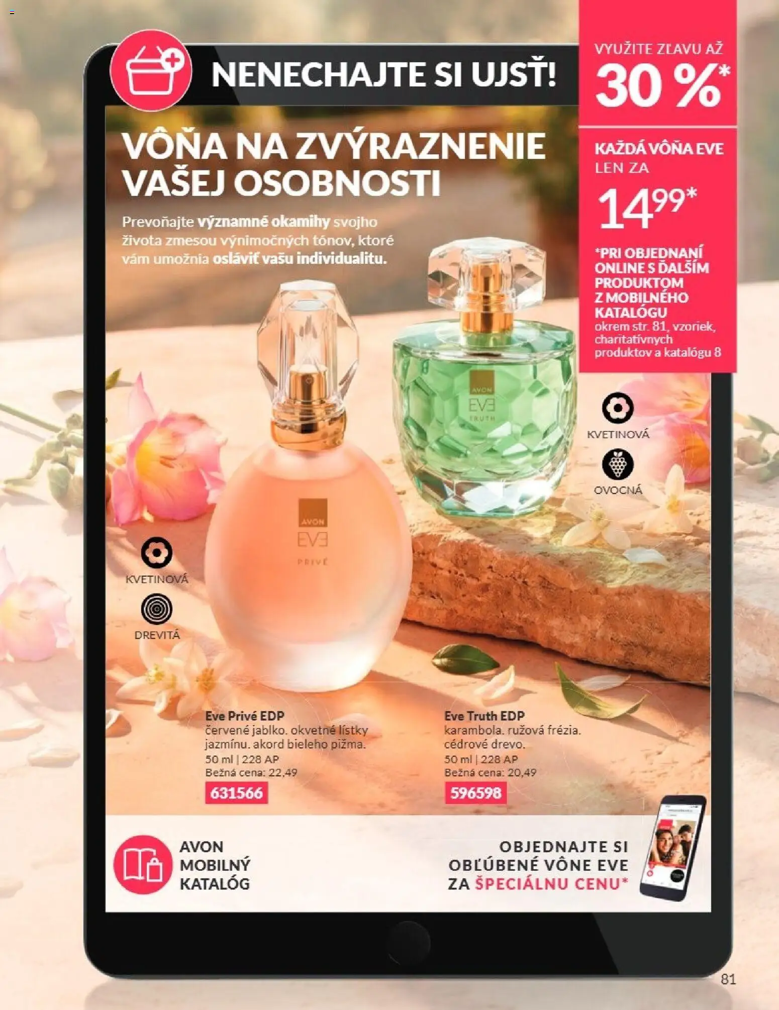Nové Avon akcie – leták je platný od 01.07.2026 | Strana: 81