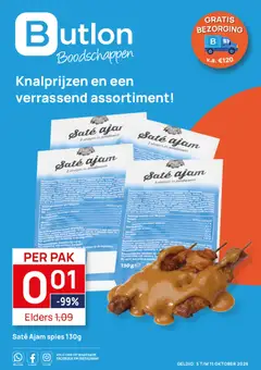 Butlon folder - Voorbeeld van een folder van Butlon, geldig van 05-10-2026