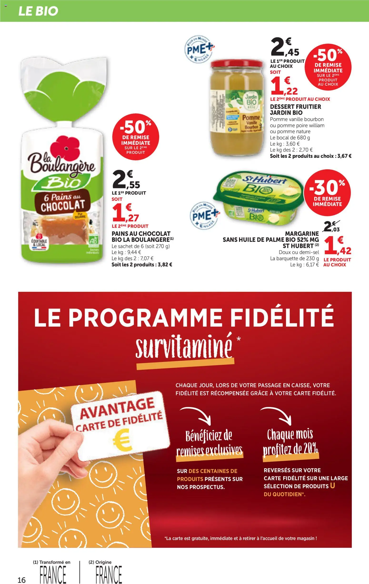 {H1} | Page: 16 | Produits: Pomme, Vanille, Dessert, Huile