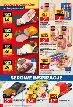 Pogląd oferty "Twój Market gazetka" - ważna od 24.06.2026 | Strona: 12 | Produkty: Karta, Kurczak, Schab, Boczek