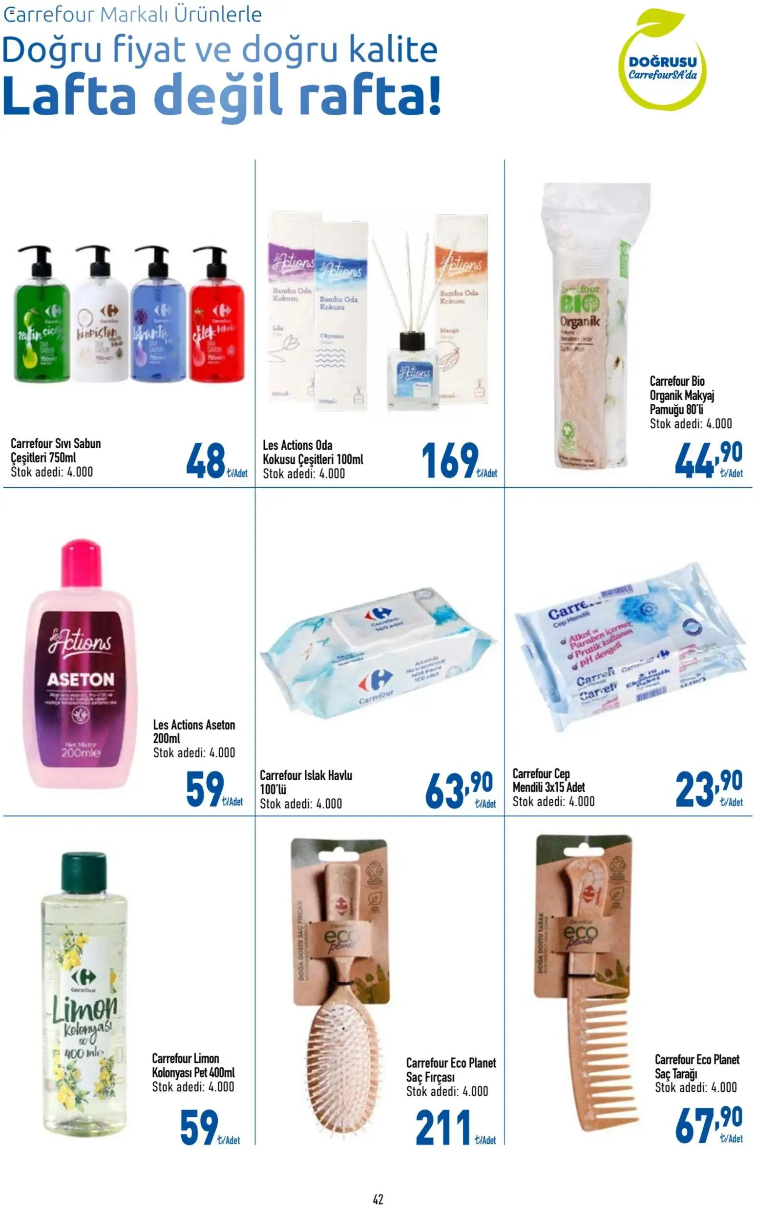 CarrefourSA Katalog - 11.06.2026 tarihinden itibaren geçerlidir | Sayfa: 43 | Ürünler: Oda kokusu, Makyaj, Limon, Mango