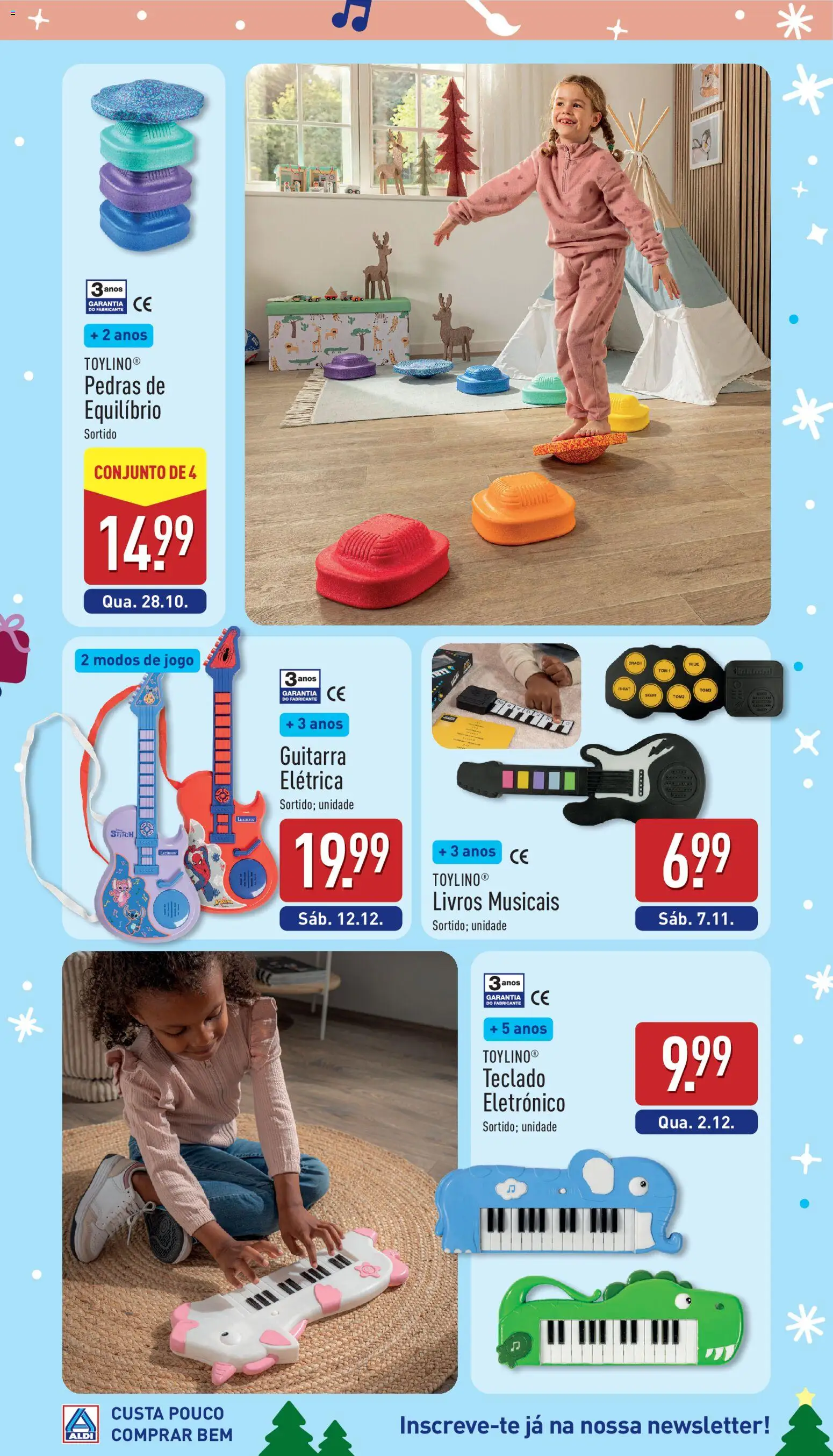 Aldi folheto Especial Brinquedos │ válido de 24/10/2026 | Página: 21 | Produtos: Teclado, Livros
