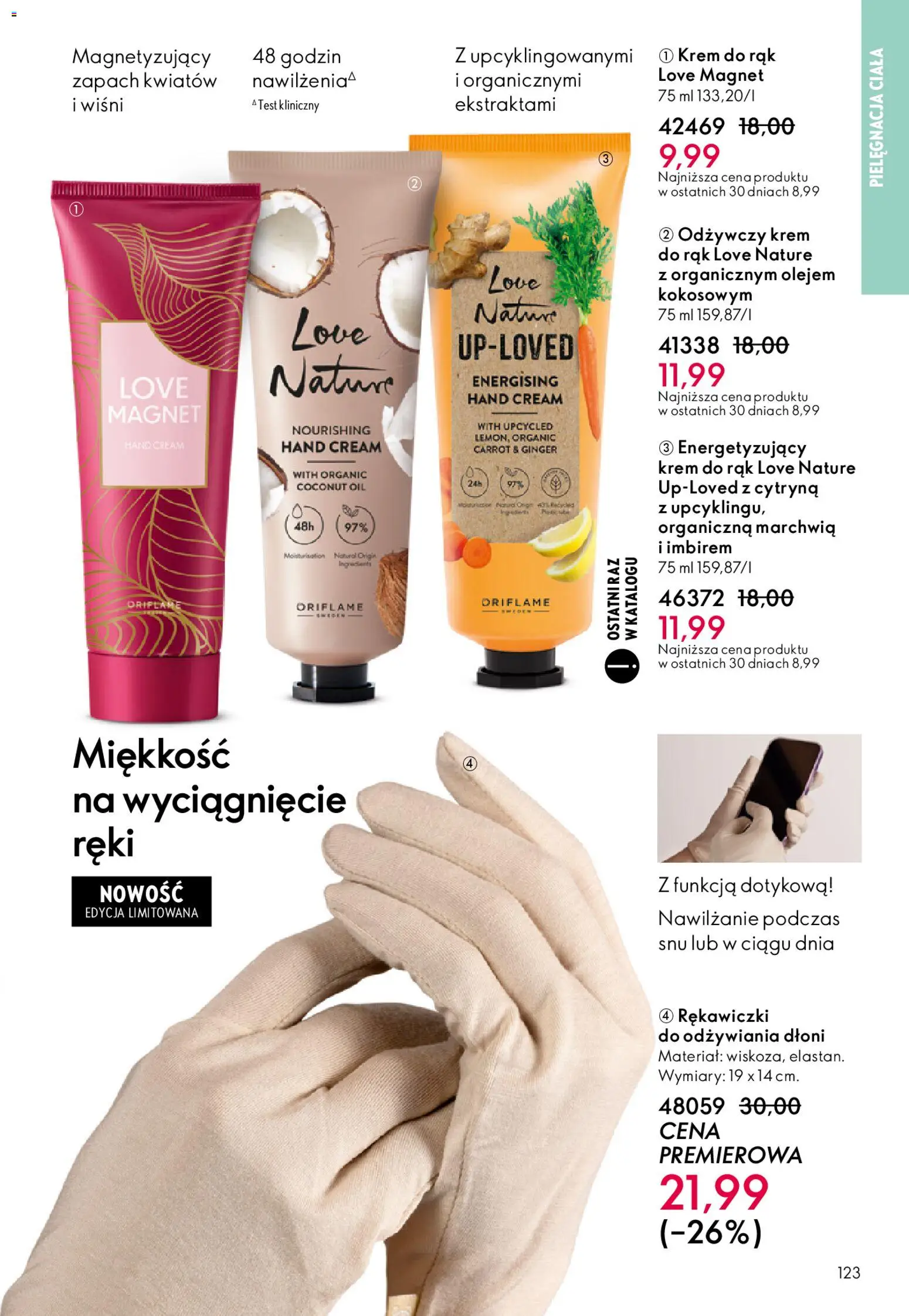 Oriflame Katalog 6 2026 od 15.04.2026 | Strona: 123 | Produkty: Cytryna, Zapach, Krem do rąk, Krem