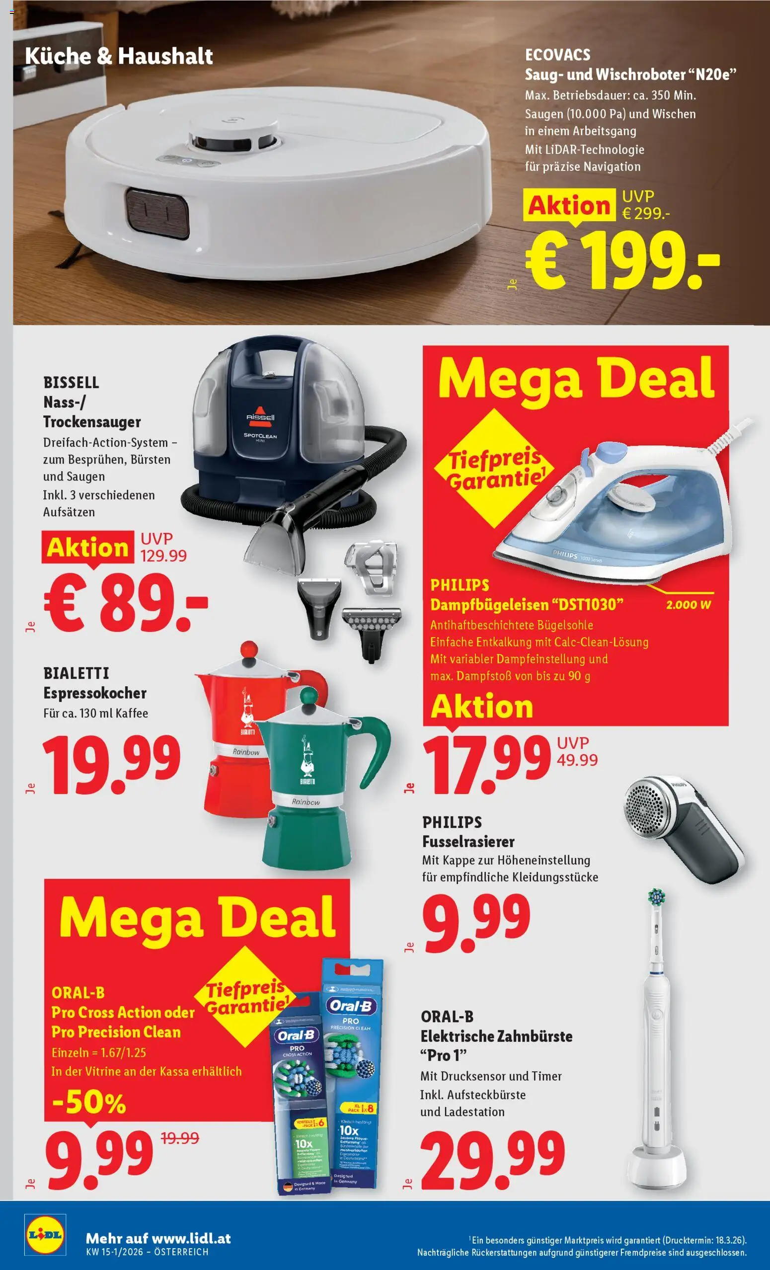 Lidl - Flugblatt gültig ab 02.04.2026 | Seite: 33 | Produkte: Kappe, Elektrische zahnbürste, Navigation, Kaffee