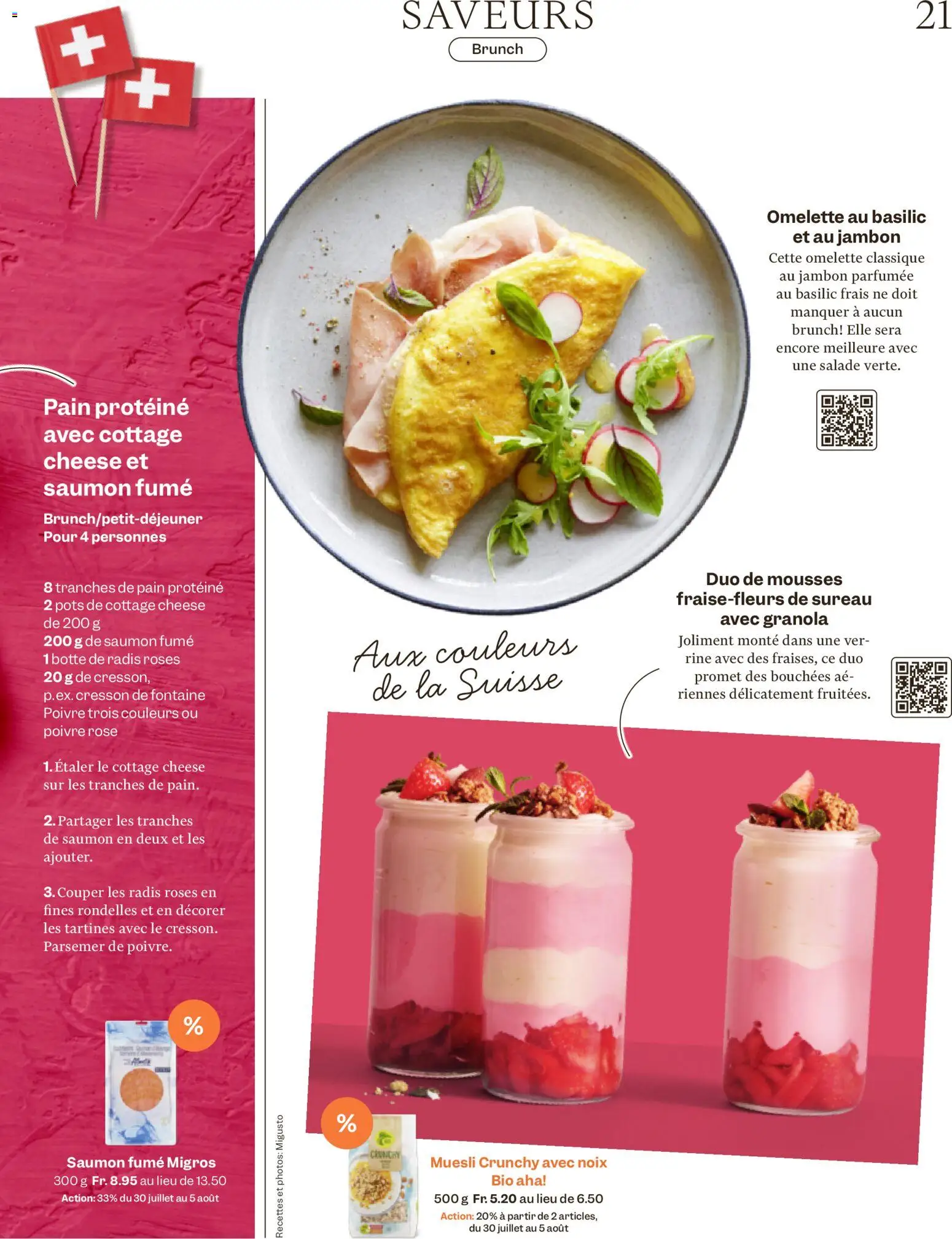 Migros aktionen Magazine FR – gültig ab 29.07.2026 | Seite: 21