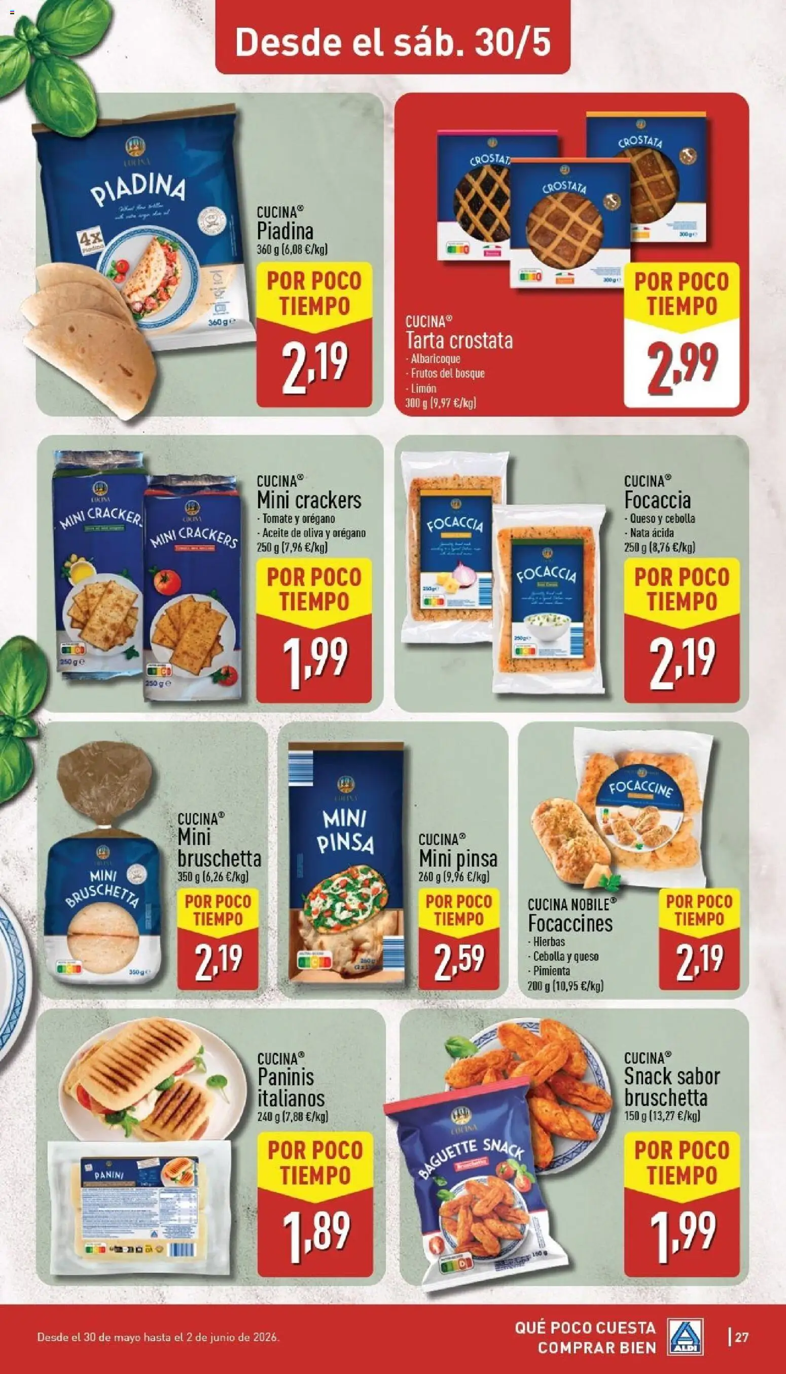 Aldi folleto Baleares │ válido desde el 25.05.2026 | Página: 27 | Productos: Queso, Aceite, Αποφλοιωτής σκόρδου, Παγωμένο τσάι