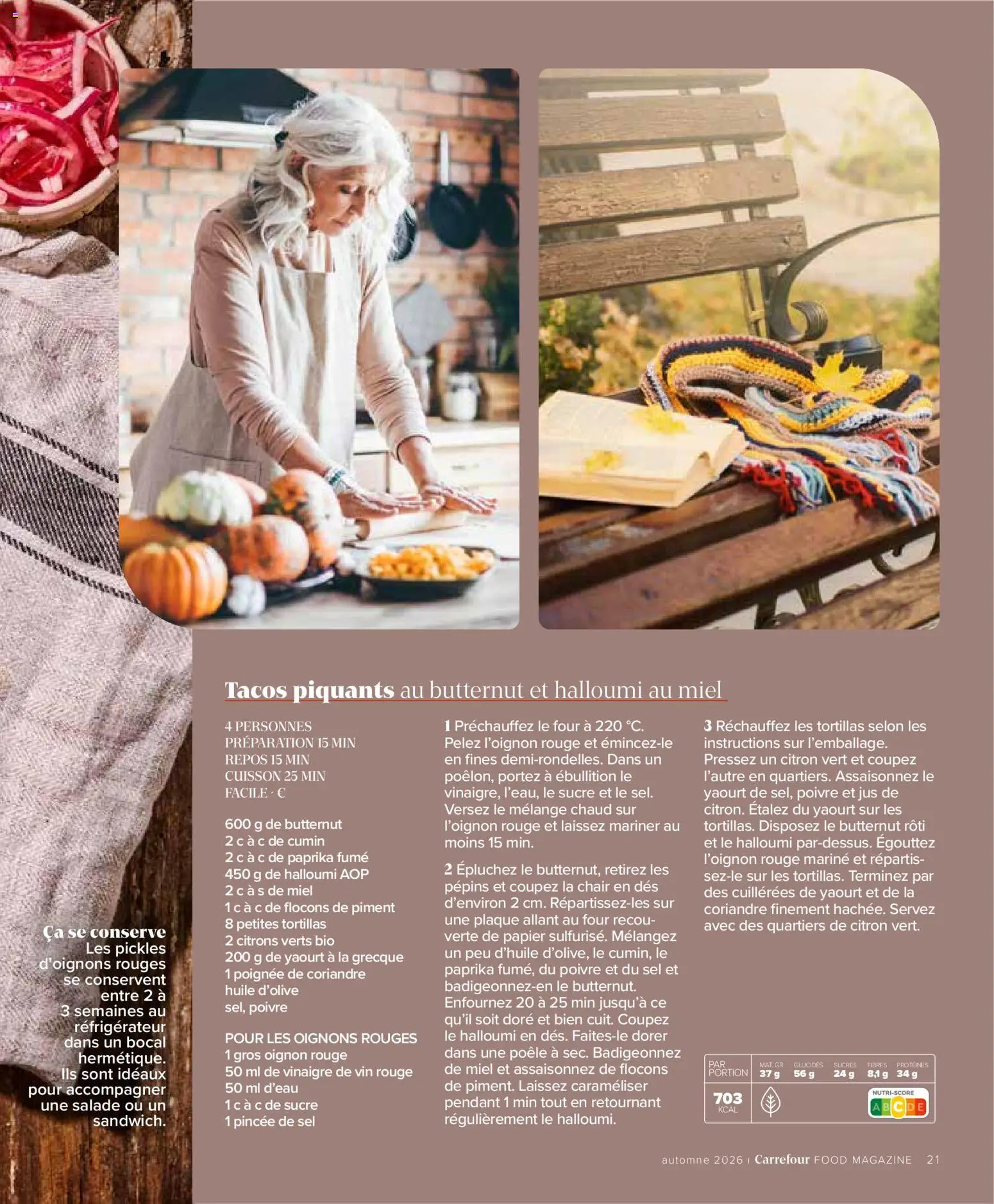{H1} | Pagina: 21 | Producten: Salade, Halloumi, Paprika, Papier
