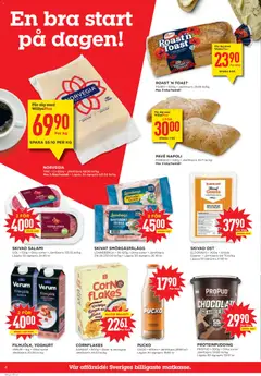 Willys erbjudanden - Förhandsvisning av reklamblad från butik Willys aktuell från 07/09/2026 | Sida: 4 | Produkter: Peppar, Skinka, Gouda, Flingor