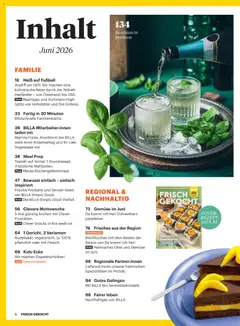 Billa Frisch Gekocht ab 01.06.2026 gültig | Seite: 2 | Produkte: Gemüse, Obst, Grill