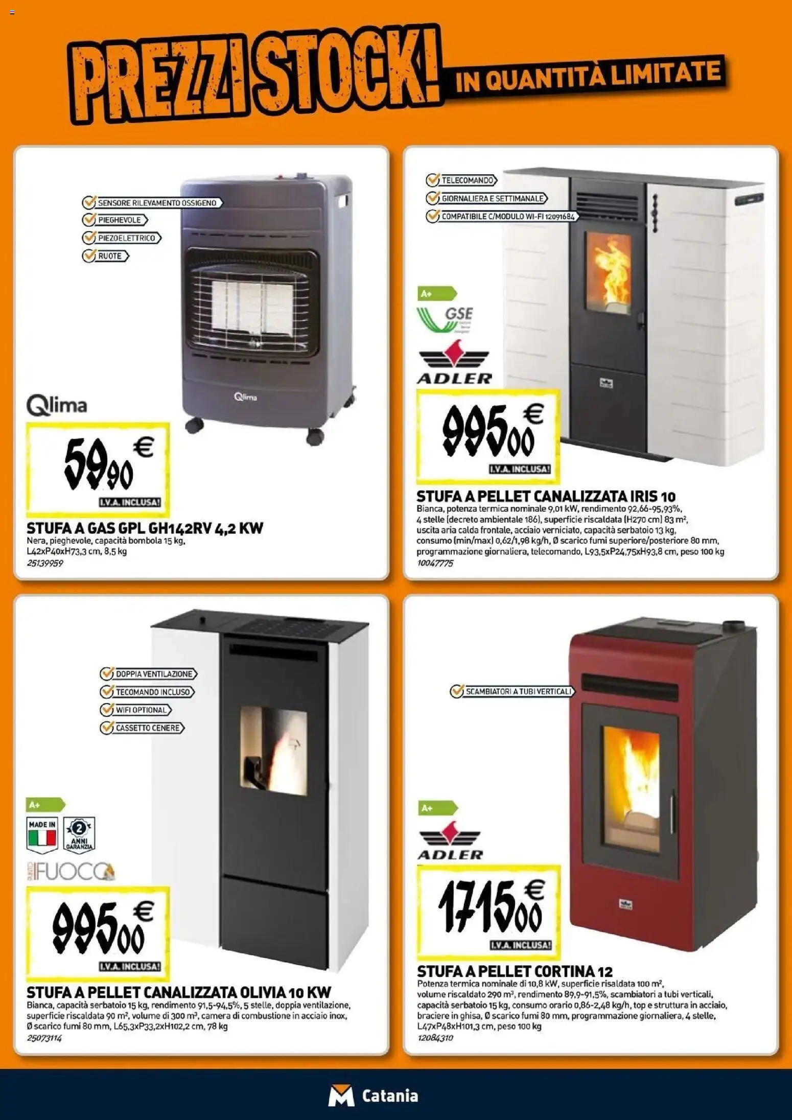 Nuovo TECNOMAT - Straordinari prezzi stock! dal 24/09/2026 > offerte anteprima 🛍️ | Pagina: 8 | Prodotti: Pellet, Top, Tubi, Stufa a gas