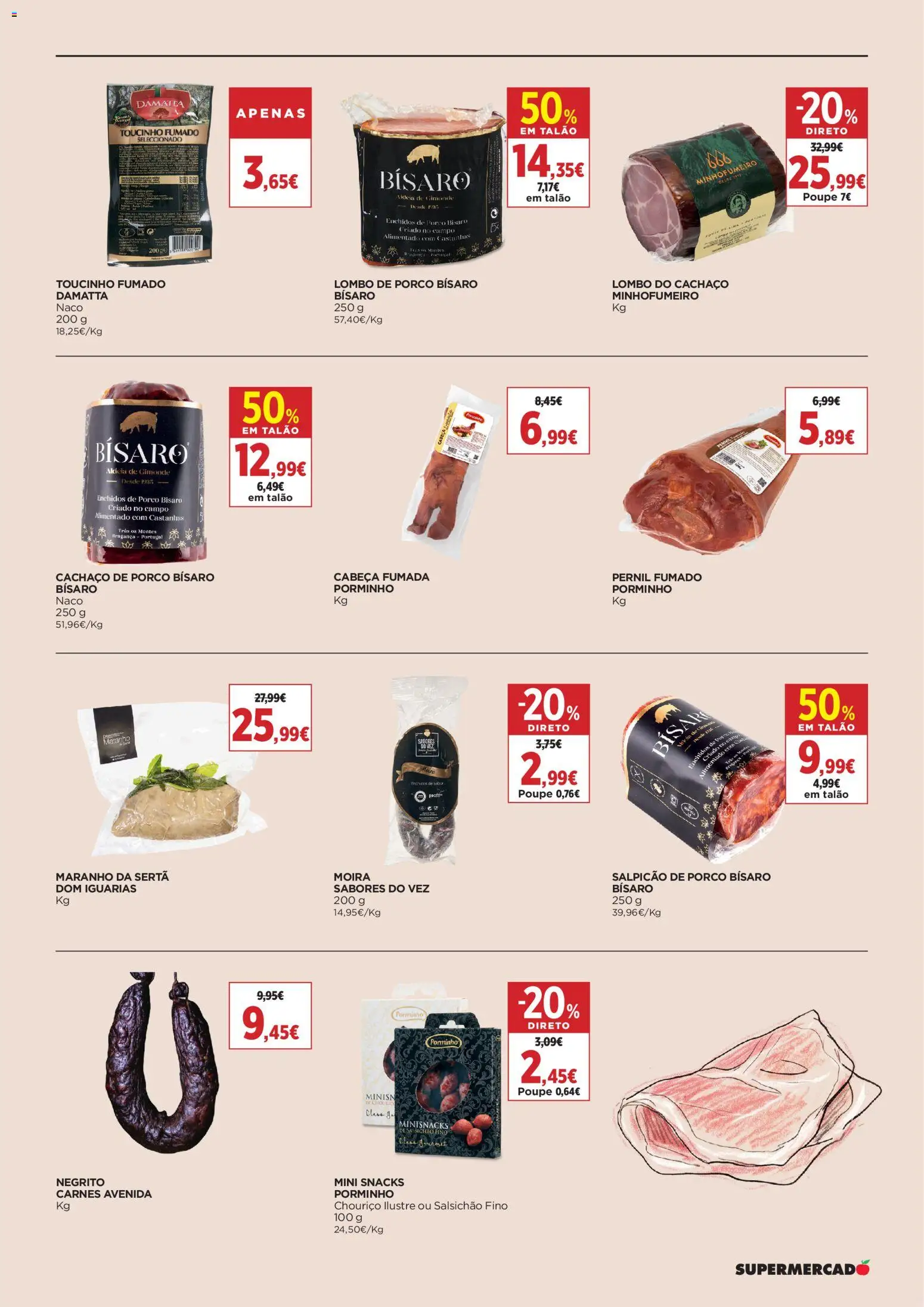 El Corte Ingles folheto │ válido de 16/10/2026 | Página: 9 | Produtos: Cachaço de porco, Salpicão, Castanhas, Lombo de porco