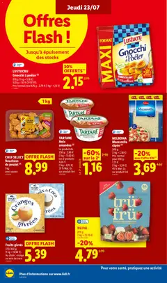 LIDL - Prévisualisation de TARTARE Noix amandes, Tartare Noix amandes valide à partir de 23/07/2026 | Page: 18