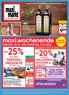 Maximarkt Flugblatt ab 29.10.2026 gültig
